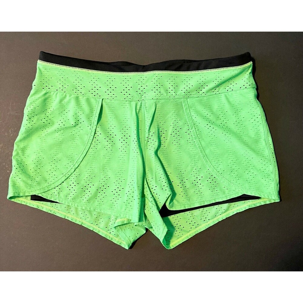 Athleta running shorts with liner - large